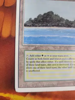 Tropical Island Revised Edition MTG Magic the Gathering Dual Land Card HP - Image 5