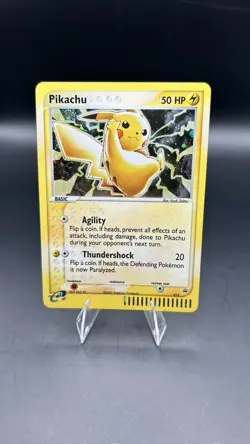 Pikachu 012 Swirl 💫 NM Mint Pokemon TCG Black Star Promo Card 2003 Nintendo - Image 1