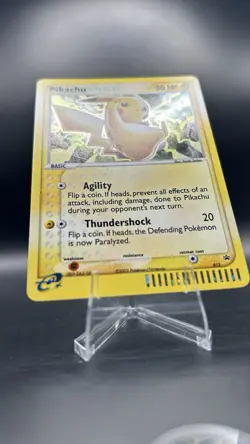 Pikachu 012 Swirl 💫 NM Mint Pokemon TCG Black Star Promo Card 2003 Nintendo - Image 2