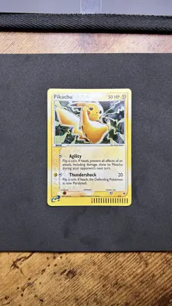 Pikachu 012 Swirl 💫 NM Mint Pokemon TCG Black Star Promo Card 2003 Nintendo - Image 3