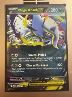 Pokemon TCG Mega Evolution Mega Absol Ex 086/132 NM English Pokemon card - Image 1