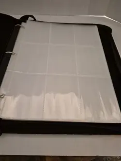 Pokemon Trading Card Binder w/50 sheets - Image 4