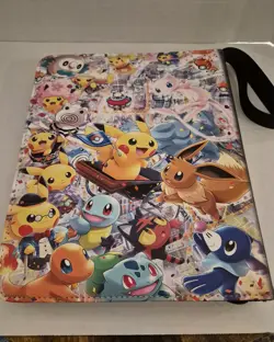 Pokemon Trading Card Binder w/50 sheets - Image 5