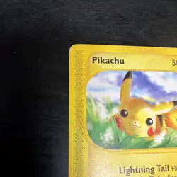 PIKACHU 124/165 Expedition nonholo E-Series Pokemon TCG card LP - Image 2