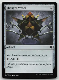 Thought Vessel 289 Common Commander: Bloomburrow Magic: The Gathering Near Mint - Image 1