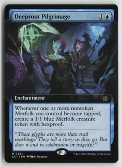 Deeproot Pilgrimage (Extended Art) LP The Lost Caverns of Ixalan MTG - Image 1