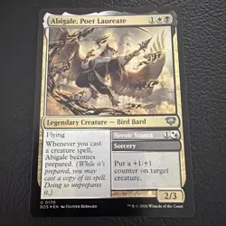 Abigale, Poet Laureate 170 Secrets of Strixhaven Magic: The Gathering Foil NM - Image 1