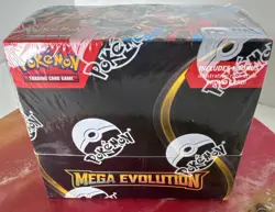 Pokemon Mega Evolution Base Set Enhanced Booster Box Sealed English Clean Wrap - Image 2