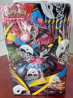 Pokemon Mega Evolution Base Set Enhanced Booster Box Sealed English Clean Wrap - Image 3