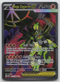 Mega Zygarde ex 104/088 Ultra Rare Perfect Order Pokemon Near Mint - Image 1
