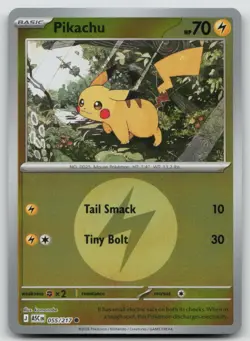 Pikachu (Energy Symbol Pattern) 055/217 Ascended Heroes Pokemon Reverse Holo NM - Image 1