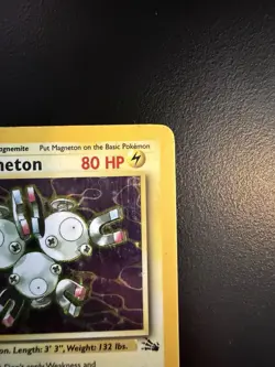 Pokemon Card - 1st Edition Magneton 11/62 - Fossil Set - Image 3