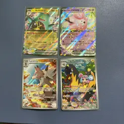 Pokemon Journey Together 4 Card Lot - Image 1