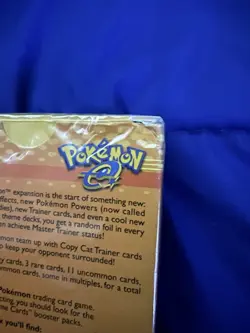Pokemon Expedition Base Set Echo Theme Deck Sealed *DAMAGED* - Image 3
