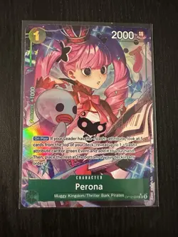 One Piece Card Game Perona (Alternate Art) OP12-034 SR English - Image 1