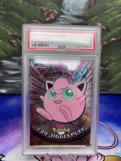 2000 Topps Chrome JigglyPuff #39 PSA 9 Pokemon T.V. - Image 1