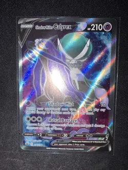 Shadow Rider Calyrex V 171/198 Full Art Chilling Reign Ultra Rare NM Pokemon TCG - Image 1