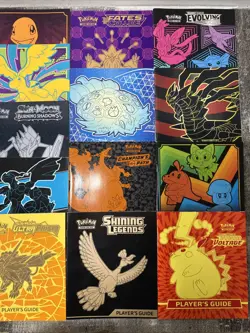 Pokemon TCG Elite Trainer Box Players Guide Lot of 21 Legends SWSH Champions - Image 4