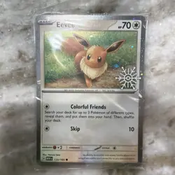Eevee 133/165 [Holiday Calendar] Sealed NM | Pokemon Scarlet & Violet 151 - Image 1