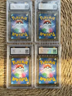 Pokemon Japanese Vaporeon Flareon Jolteon Eevee CHR 4Pcs set BCTC 10 - Image 2