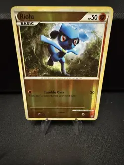 Pokemon Riolu Reverse Holo #50 Call of legends NM - Image 1