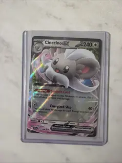 Cinccino ex 073/086 Double Rare ME04: Chaos Rising Pokemon TCG - Image 1