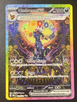 Pokemon TCG Umbreon EX 161/131 Prismatic Evolutions NM - Image 1