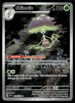 Shiinotic 194/191 Illustration Rare Surging Sparks Pokemon Near Mint - Image 1