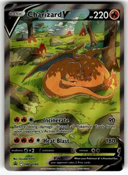Charizard V SWSH260 Holo Promo Sword & Shield Promo Pokemon Near Mint - Image 1