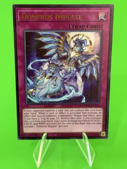 Yu-Gi-Oh Maze Of Muertos Dominus Impulse Ultra Rare MZMU-EN126 NM!!! - Image 1