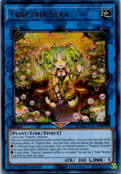 Traptrix Sera MAMA-EN074 Yugioh 1st Edition Ultra Rare - Image 1