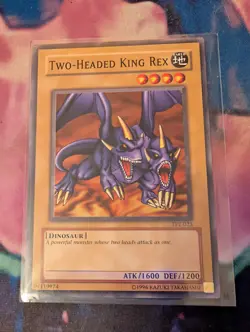 Two-Headed King Rex TP2 LP Yugioh - Image 1