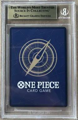 2025 Yamato Illustration Box Vol. 2 #016 ST13-016 One Piece EN Foil Beckett 9.5 - Image 2