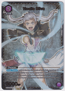 Noelle Silva Rare Star Parallel Black Clover BCV-1-011 Union Arena - Image 1