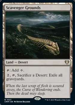 1 x Scavenger Grounds - Commander Masters - Light Play - MTG - Image 1