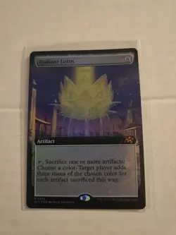Radiant Lotus - MtG - Foil Extended Art Mythic Rare - Image 1