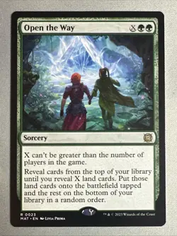 MTG / Open the Way / MAT / #23/ Regular / Rare / NM - Image 1