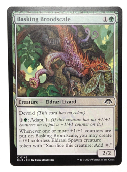 Basking Broodscale 145 Modern Horizons 3 MTG Magic the Gathering NEAR MINT NM - Image 1