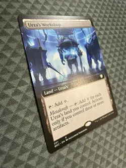 MTG Urza’s Workshop #051 Extended Art Rare Commander: The Brothers’ War (BRC) - Image 2