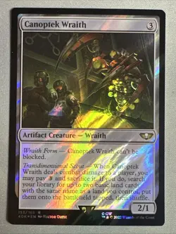 MTG / Canoptek Wraith / 40K / #153 / SURGE FOIL / Rare / NM - Image 1