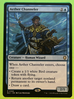Aether Channeler BLC 160 MTG NM/M Never Played - Image 1