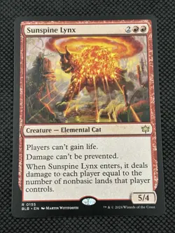 Sunspine Lynx 155 Bloomburrow NM MTG - Image 1