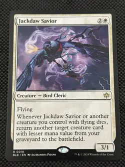 Jackdaw Savior 18 Bloomburrow NM MTG - Image 1