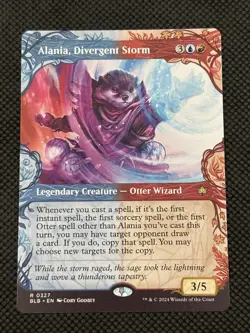 Alania, Divergent Storm (Showcase) 327 Bloomburrow NM MTG - Image 1