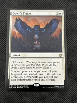 Dawn's Truce 9 Normal Bloomburrow NM MTG - Image 1