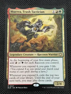 Muerra, Trash Tactician 227 Bloomburrow NM MTG - Image 1