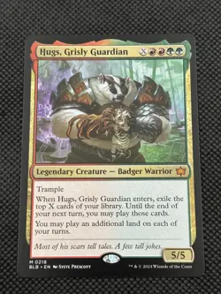 Hugs, Grisly Guardian 218 Bloomburrow NM MTG - Image 1