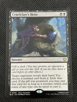 Cruelclaw's Heist 88 Bloomburrow NM MTG - Image 1