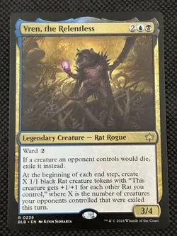 Vren, the Relentless 239 Bloomburrow NM MTG - Image 1