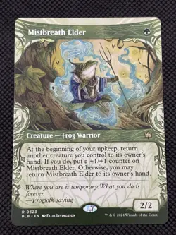 Mistbreath Elder (Showcase) 323 Normal Bloomburrow NM MTG - Image 1